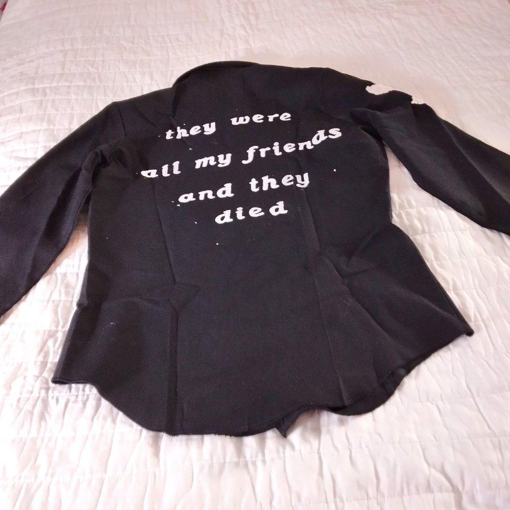 Military Style LS Shirt Jim Carroll Lyric
